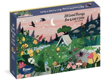 All Good Things Are Wild and Free 1,000-Piece Puzzle - Irene Smit, Astrid Van Der Hulst,  Editors of Flow Magazine