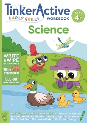 TinkerActive Early Skills Science Workbook Ages 4+ - Megan Hewes Butler