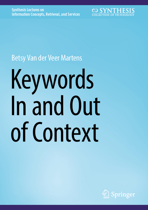 Keywords In and Out of Context - Betsy Van der Veer Martens