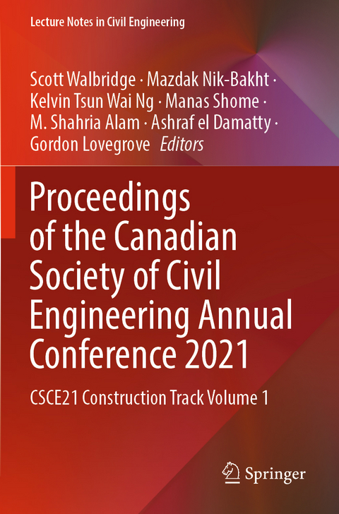 Proceedings of the Canadian Society of Civil Engineering Annual Conference 2021 - 