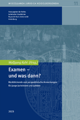 UNI 11 - Examen - und was dann? - 