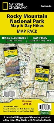 Rocky Mountain National Park Map & Day Hikes [map Pack Bundle] - National Geographic Maps