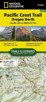 Pacific Crest Trail, Oregon North - National Geographic Maps