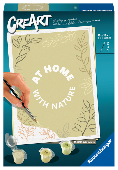 Ravensburger CreArt - Malen nach Zahlen 23609 - At home with Nature - ab 12 Jahren