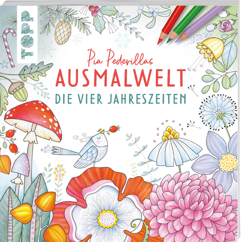 Pia Pedevillas Ausmalwelt - Die vier Jahreszeiten - Pia Pedevilla