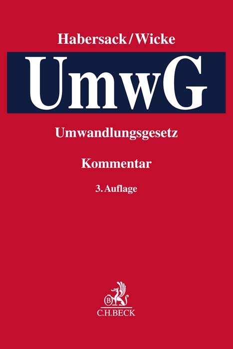 Kommentar zum Umwandlungsgesetz - 