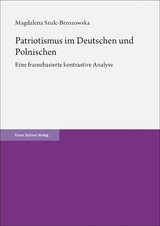 Patriotismus im Deutschen und Polnischen - Magdalena Szulc-Brzozowska