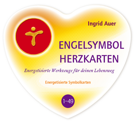 Engelsymbol-Herzkarten - Ingrid Auer