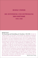 Die Entstehung und Entwicklung der Eurythmie 1918-1920 - Rudolf Steiner