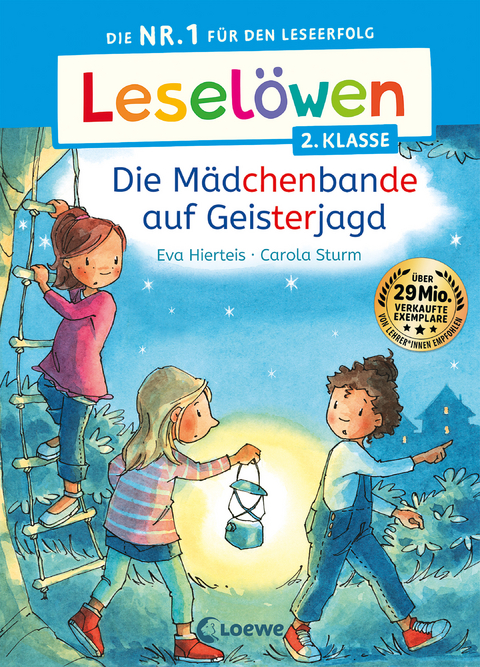 Leselöwen 2. Klasse - Die Mädchenbande auf Geisterjagd - Eva Hierteis