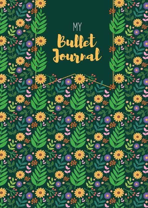 Notizbuch "Florales Design" - Djamila Çamdeviren