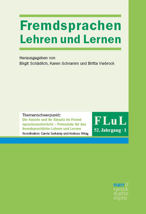 FLuL - Fremdsprachen Lehren und Lernen, 52,1 - 