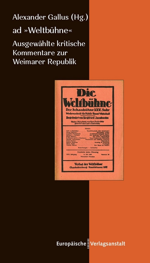 ad „Weltbühne“ - 