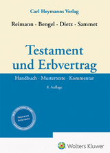 Testament und Erbvertrag - 