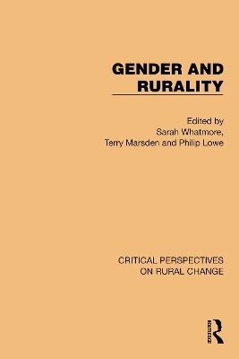 Gender and Rurality - 