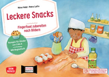 Leckere Snacks: Fingerfood zubereiten nach Bildern. Kamishibai Bildkartenset - Nina Held