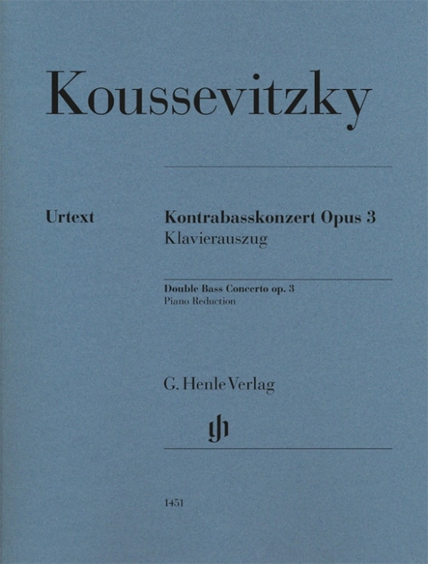 Serge Koussevitzky - Kontrabasskonzert op. 3 - 