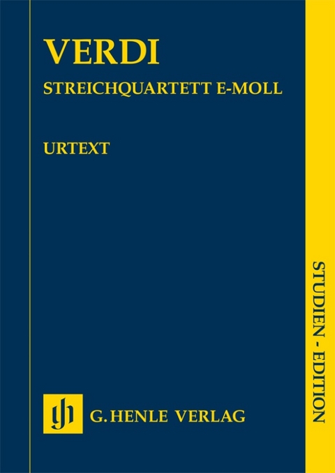 Giuseppe Verdi - Streichquartett e-moll - 