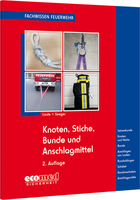 Knoten, Stiche, Bunde und Anschlagmittel - Christof Linde, Marius Seeger