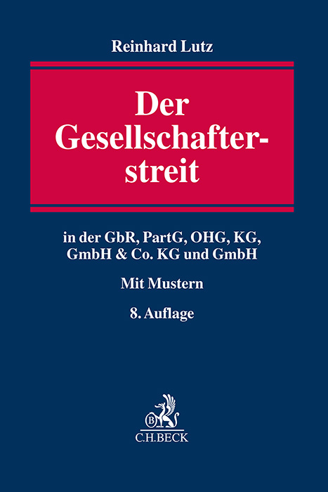 Der Gesellschafterstreit - Reinhard Lutz