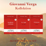 Giovanni Verga Kollektion (Bücher + 3 Audio-CDs) - Lesemethode von Ilya Frank - Giovanni Verga