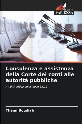 Consulenza e assistenza della Corte dei conti alle autorità pubbliche - Thami Boudiab