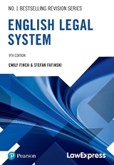 Law Express Revision Guide: English Legal System - Fafinski, Stefan; Finch, Emily