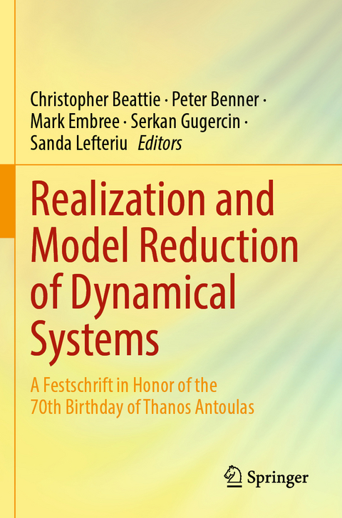 Realization and Model Reduction of Dynamical Systems - 