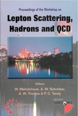 LEPTON SCATTERING, HADRONS & QCD - 