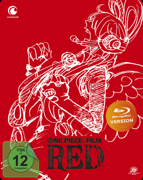 One Piece: Red - 14. Film - Blu-ray - Limited Edition (Steelbook) - Goro Taniguchi