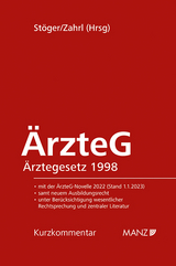 ÄrzteG - Ärztegesetz 1998 - 