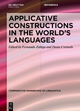 Applicative Constructions in the World’s Languages - 