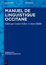 Manuel de linguistique occitane - 