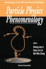 PARTICLE PHYSICS PHENOMENOLOGY - 