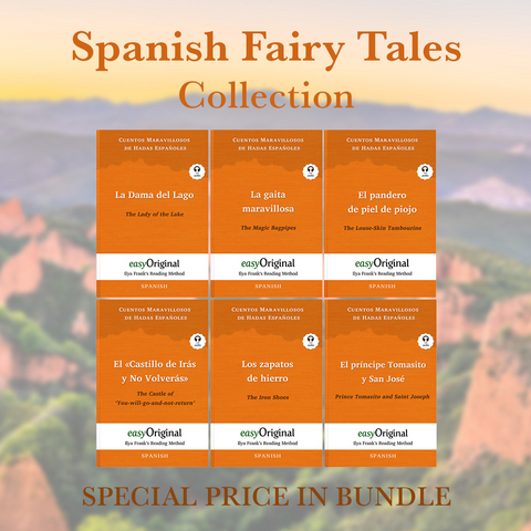 Spanish Fairy Tales Collection (books + 6 audio-CDs) - Ilya Frank’s Reading Method