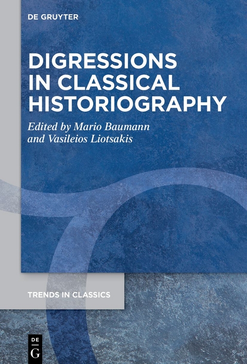 Digressions in Classical Historiography - 