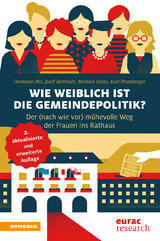 Wie weiblich ist die Gemeindepolitik? - Hermann Atz, Josef J. Bernhart, Melanie Gross, Kurt Promberger