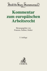 Kommentar zum europäischen Arbeitsrecht - 