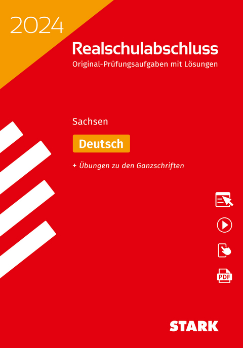 STARK Original-Prüfungen Realschulabschluss 2024 - Deutsch - Sachsen