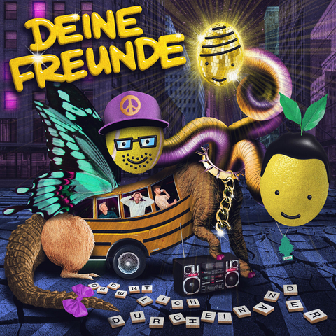 ordentlich durcheinander, 1 Audio-CD -  Deine Freunde