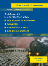 Abitur Niedersachsen 2025 EA Deutsch - Paket - Georg Büchner, Gerhart Hauptmann, Ödön von Horváth