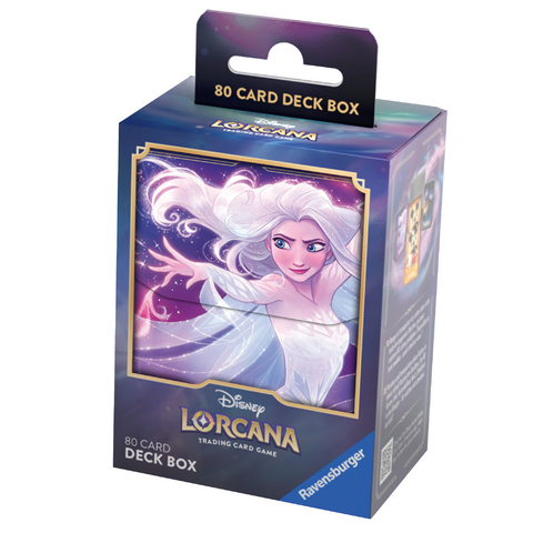 Disney Lorcana Trading Card Game: Das Erste Kapitel - Deck Box Elsa