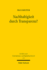 Nachhaltigkeit durch Transparenz? - Max Kolter