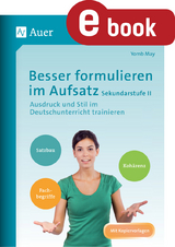 Besser formulieren im Aufsatz Sekundarstufe II - Yomb May