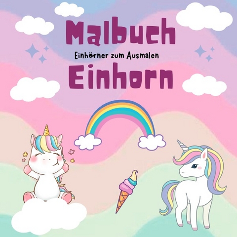 Malbuch Einhorn - Oscar Infestas Martin