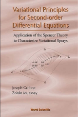 VARIATIONAL PRINCIPLES FOR SECOND-ORDE.. - Joseph Grifone, Zoltan Muzsnay