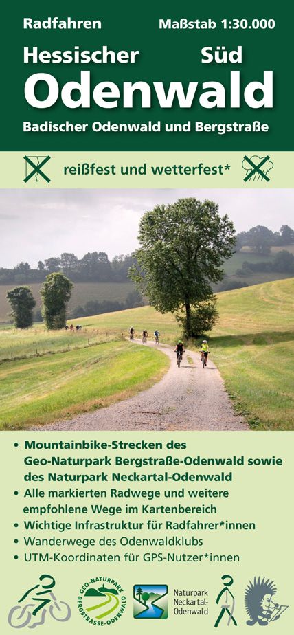 Radfahren, Hessischer Odenwald Süd / Badischer Odenwald und Bergstraße - Michael Messer