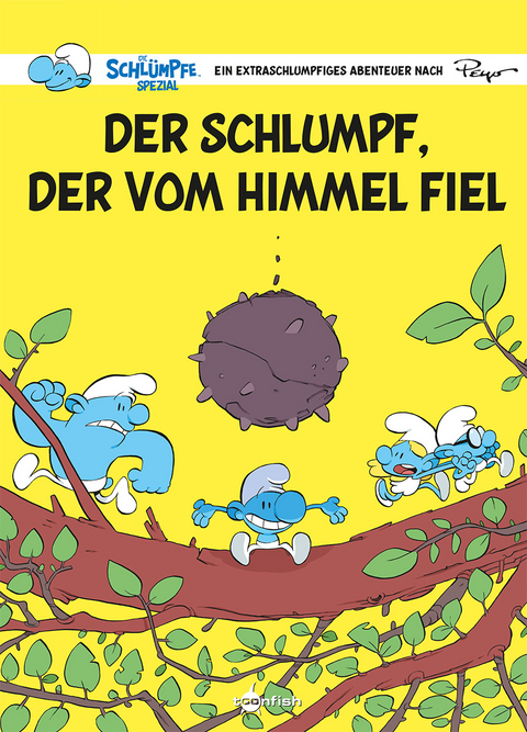 Die Schlümpfe Spezial: Der Schlumpf, der vom Himmel fiel -  Tebo