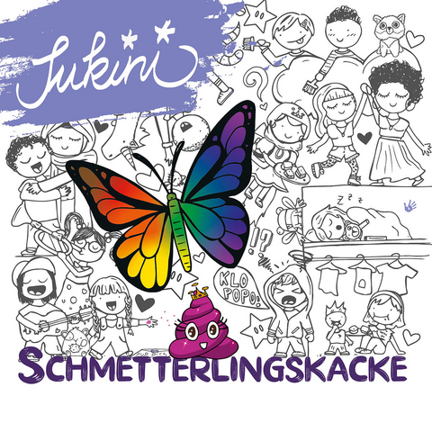 Schmetterlingskacke, 1 Audio-CD -  Sukini