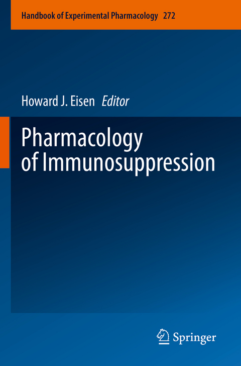 Pharmacology of Immunosuppression - 